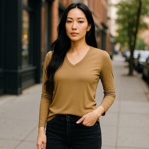 J. Crew Metallic Ribbed Knit Crew Neck Sweater